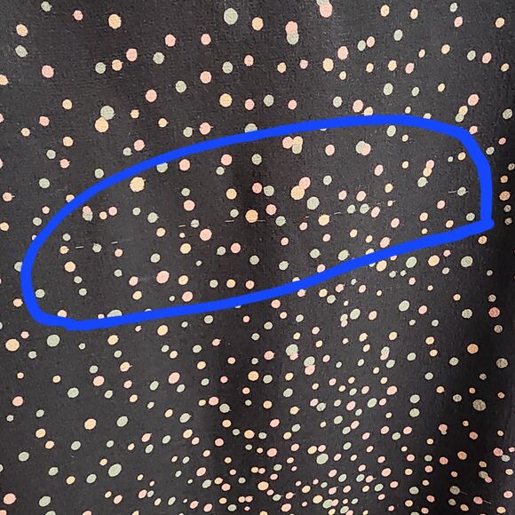 ANNA SUI | ANTHROPOLOGY 100% Silk Polkadot Midi Dress Size 2 Ruffle Sleeveless - Picture 14 of 14